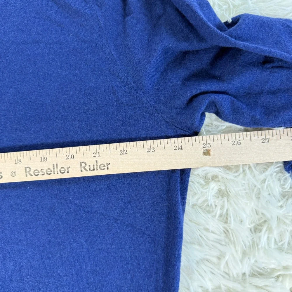Polo Ralph Lauren Mens XXL Blue Cotton Cashmere Crewneck Sweater Pullover